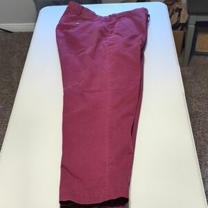 Polo Ralph Lauren Men's Chinos in Rich Burgundy 38w 30L Stretch Straight